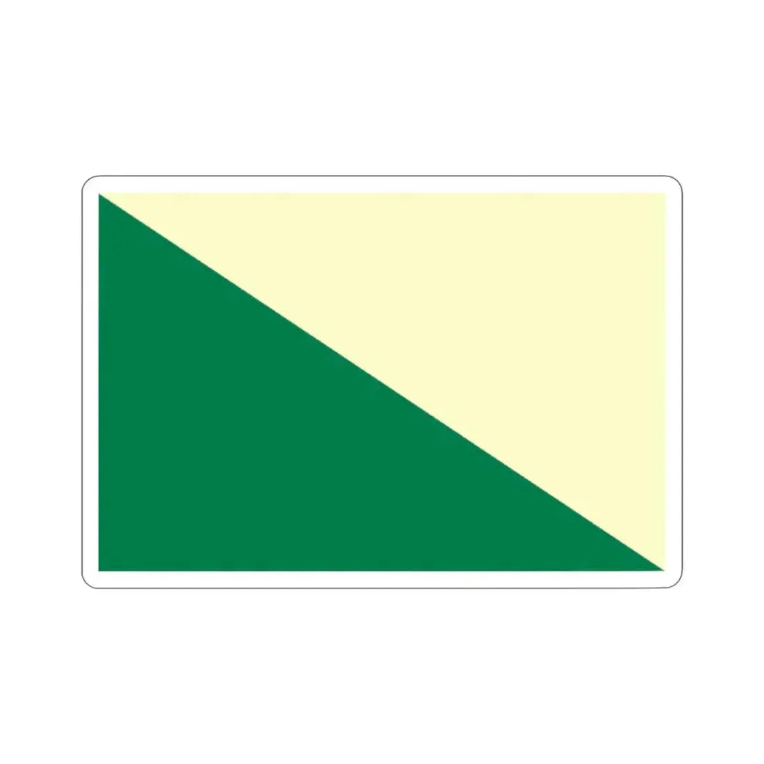 Flag of Huánuco capital of the Huánuco Region Peru STICKER Vinyl Die-Cut Decal 3 Inch - The Sticker Space