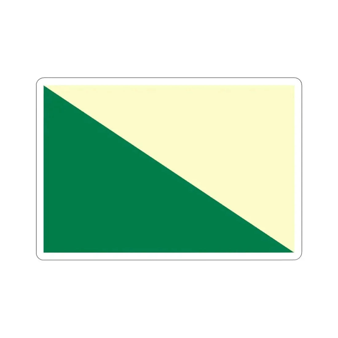 Flag of Huánuco capital of the Huánuco Region Peru STICKER Vinyl Die-Cut Decal 5 Inch - The Sticker Space