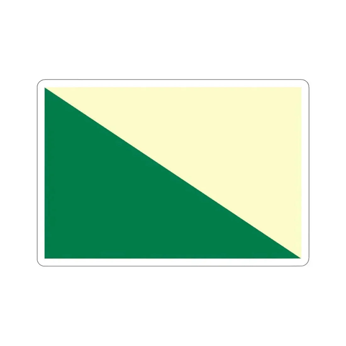 Flag of Huánuco capital of the Huánuco Region Peru STICKER Vinyl Die-Cut Decal 6 Inch - The Sticker Space