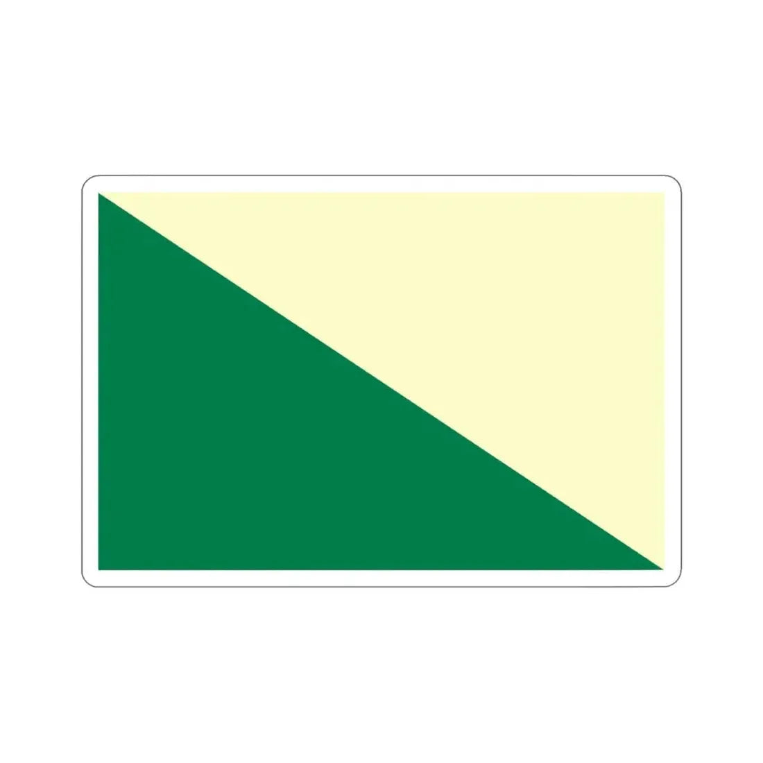 Flag of Huánuco capital of the Huánuco Region Peru STICKER Vinyl Die-Cut Decal - The Sticker Space