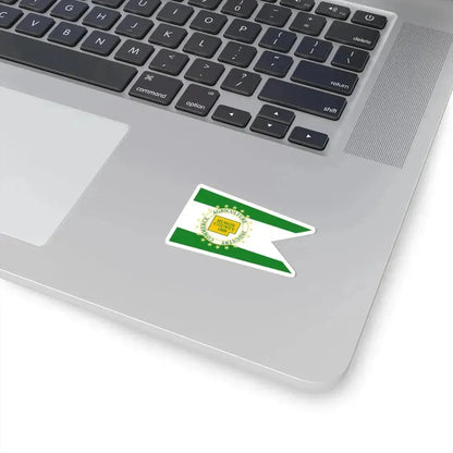 Flag of Huron County Ohio (United States) STICKER Vinyl Kiss-Cut Decal - The Sticker Space