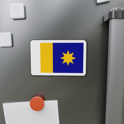 Flag of Hutchinson Kansas - Die-Cut Magnet-The Sticker Space