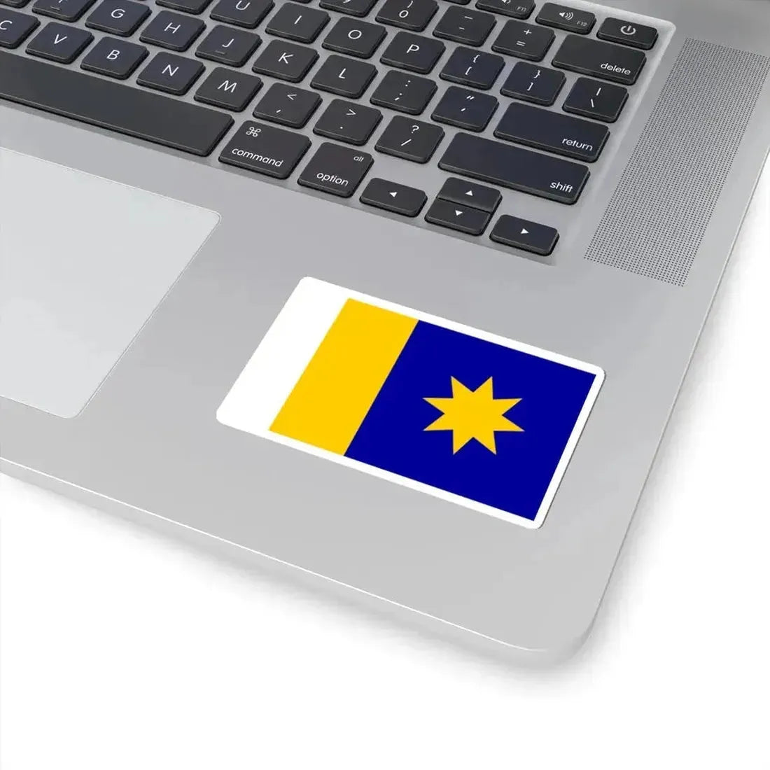 Flag of Hutchinson Kansas (United States) STICKER Vinyl Kiss-Cut Decal - The Sticker Space