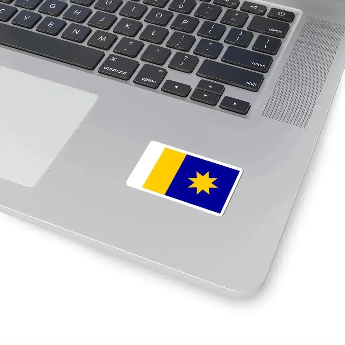 Flag of Hutchinson Kansas (United States) STICKER Vinyl Kiss-Cut Decal - The Sticker Space