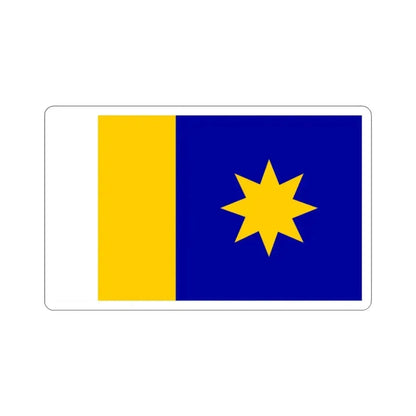 Flag of Hutchinson Kansas USA STICKER Vinyl Die-Cut Decal 2 Inch - The Sticker Space