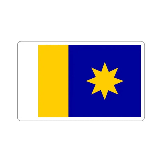 Flag of Hutchinson Kansas USA STICKER Vinyl Die-Cut Decal 2 Inch - The Sticker Space