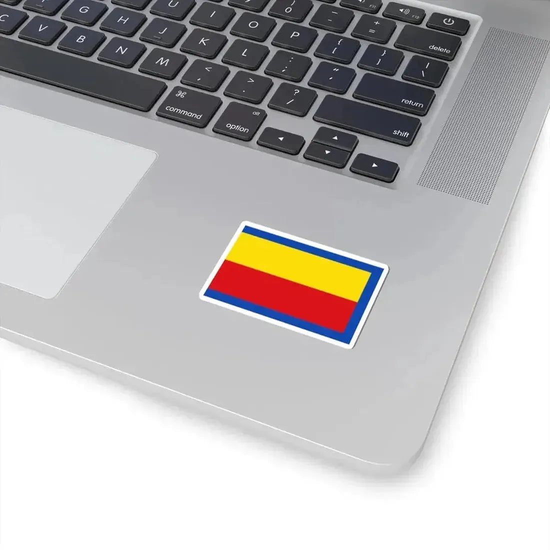 Flag of Huy (Belgium) STICKER Vinyl Kiss-Cut Decal - The Sticker Space