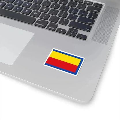 Flag of Huy (Belgium) STICKER Vinyl Kiss-Cut Decal - The Sticker Space