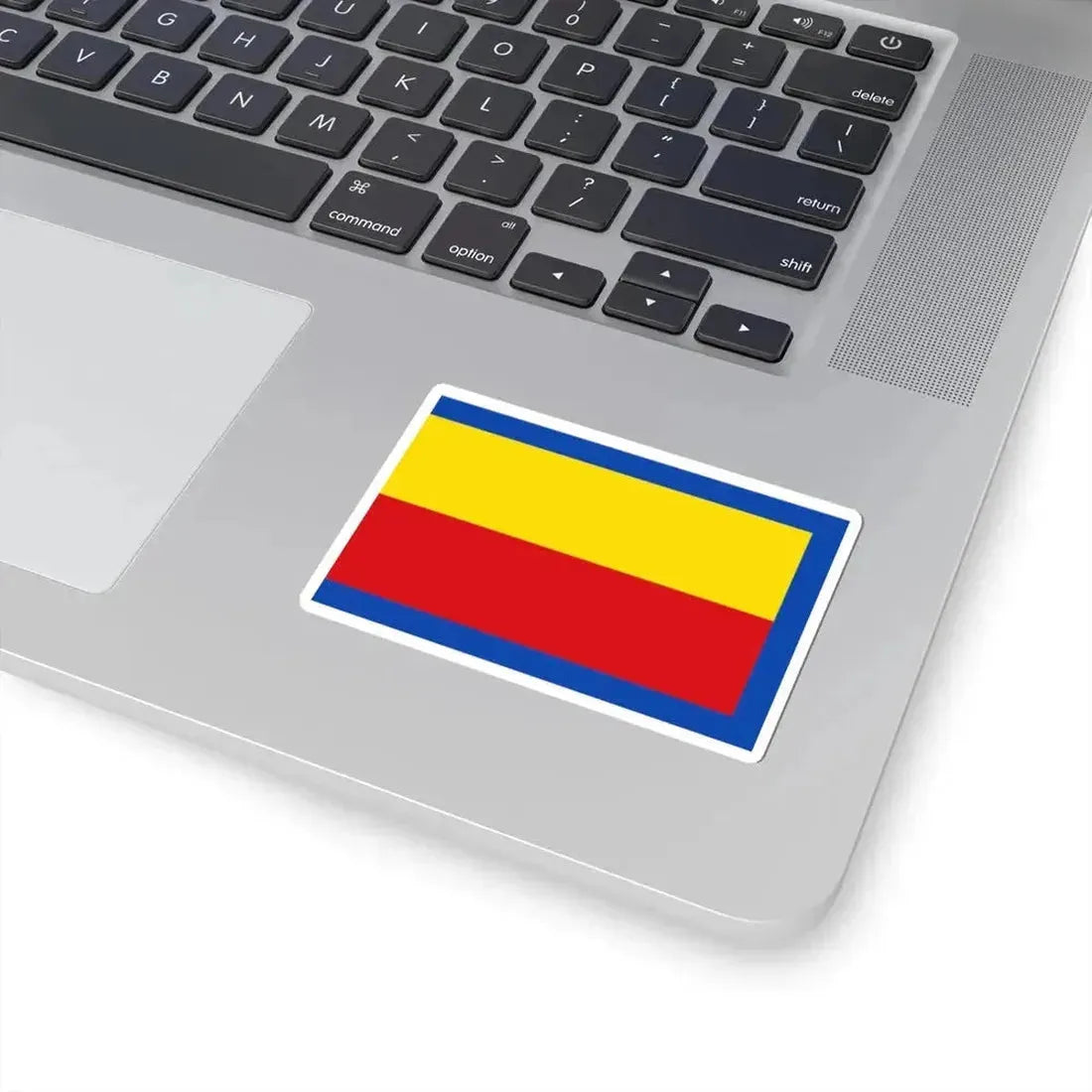 Flag of Huy (Belgium) STICKER Vinyl Kiss-Cut Decal - The Sticker Space