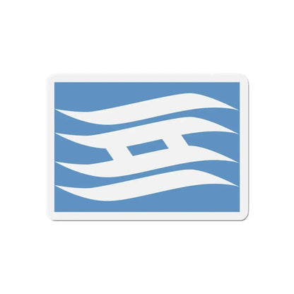 Flag of Hyogo Prefecture Japan - Refrigerator Magnet 6 Inch - The Sticker Space