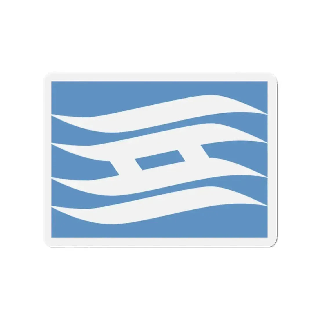 Flag of Hyogo Prefecture Japan - Refrigerator Magnet - The Sticker Space