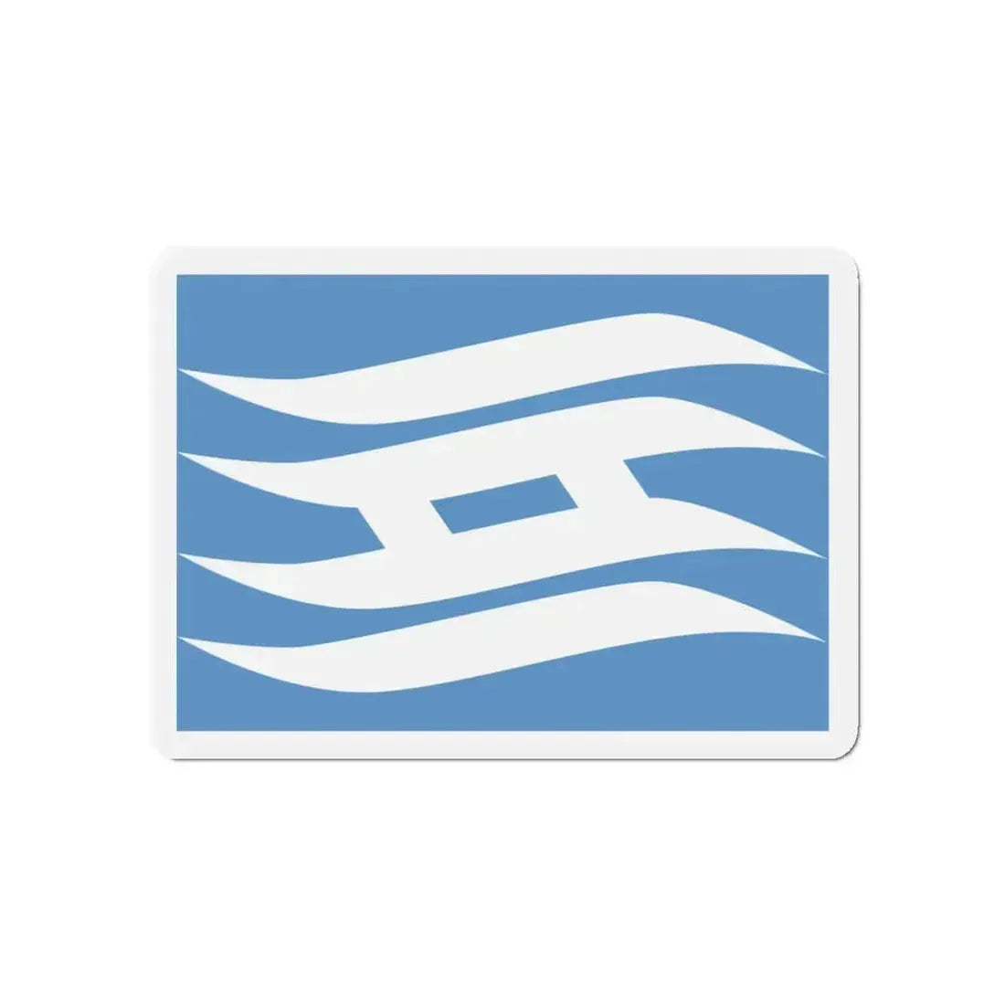 Flag of Hyogo Prefecture Japan - Refrigerator Magnet - The Sticker Space