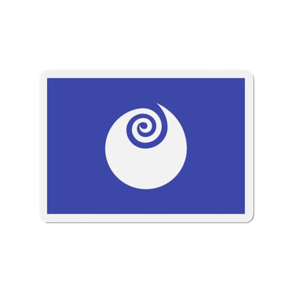 Flag of Ibaraki Prefecture Japan - Die-Cut Magnet-2" x 2"-The Sticker Space