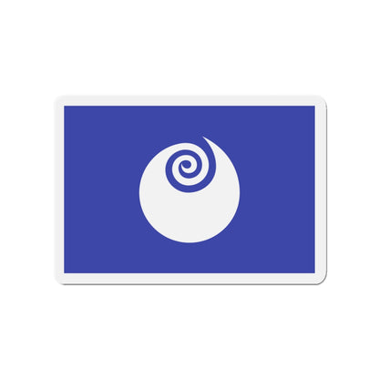 Flag of Ibaraki Prefecture Japan - Die-Cut Magnet-3" x 3"-The Sticker Space