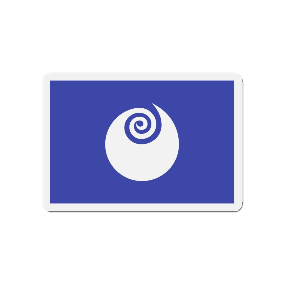 Flag of Ibaraki Prefecture Japan - Die-Cut Magnet-4" x 4"-The Sticker Space