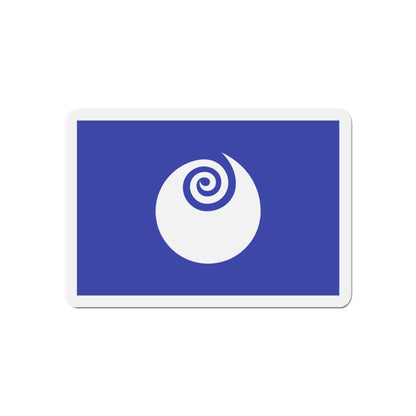 Flag of Ibaraki Prefecture Japan - Die-Cut Magnet-6 × 6"-The Sticker Space