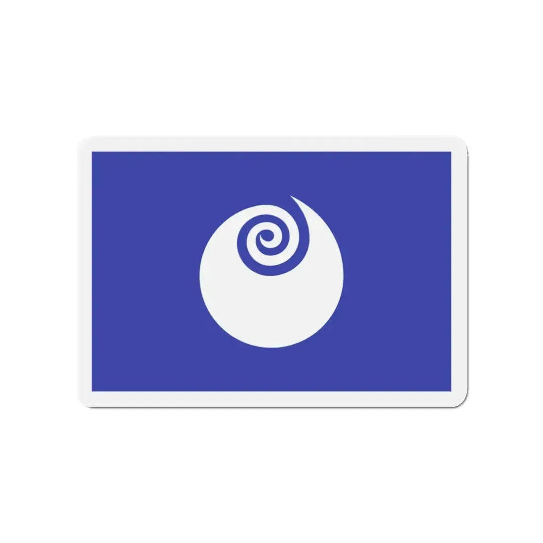 Flag of Ibaraki Prefecture Japan - Refrigerator Magnet 3 Inch - The Sticker Space