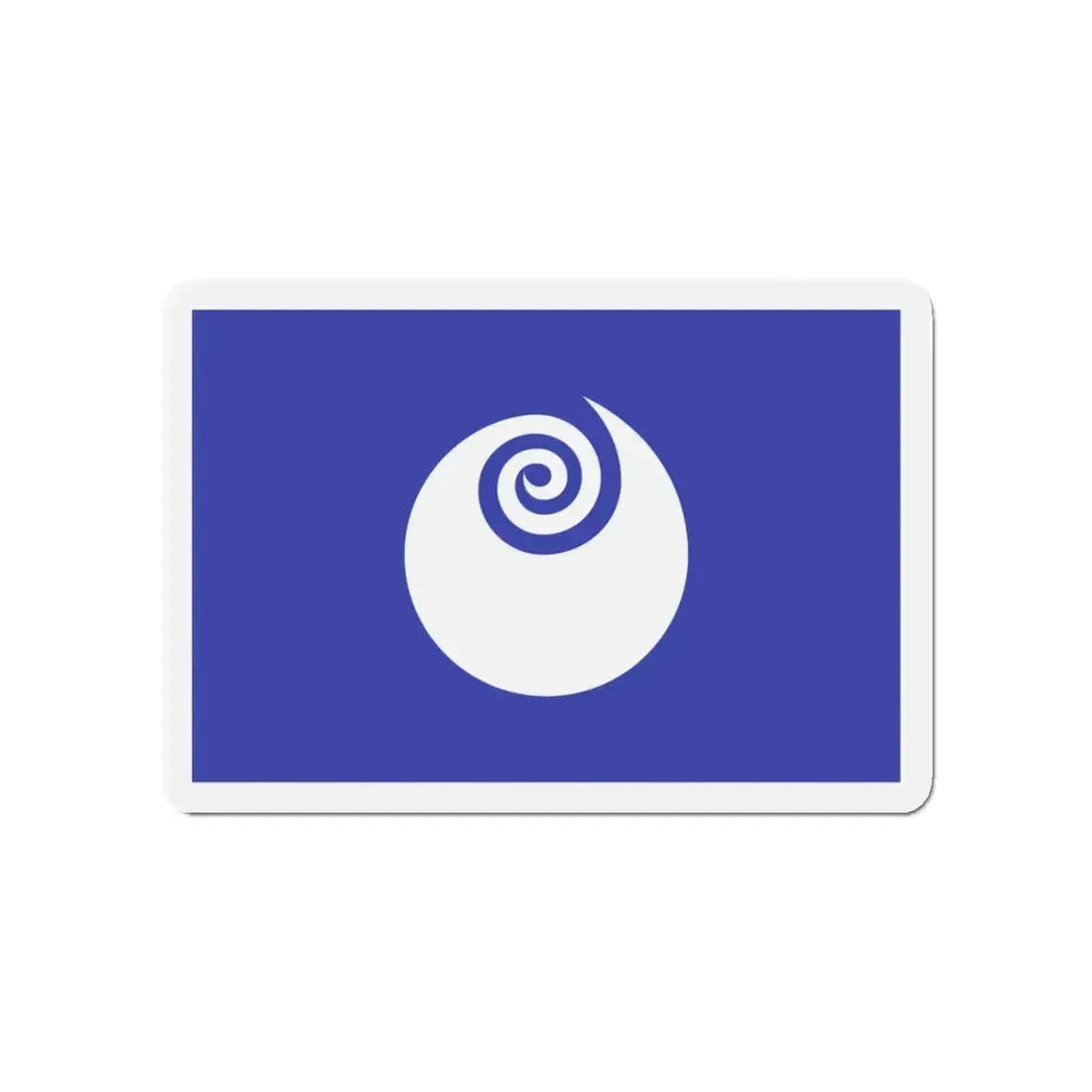 Flag of Ibaraki Prefecture Japan - Refrigerator Magnet 4 Inch - The Sticker Space