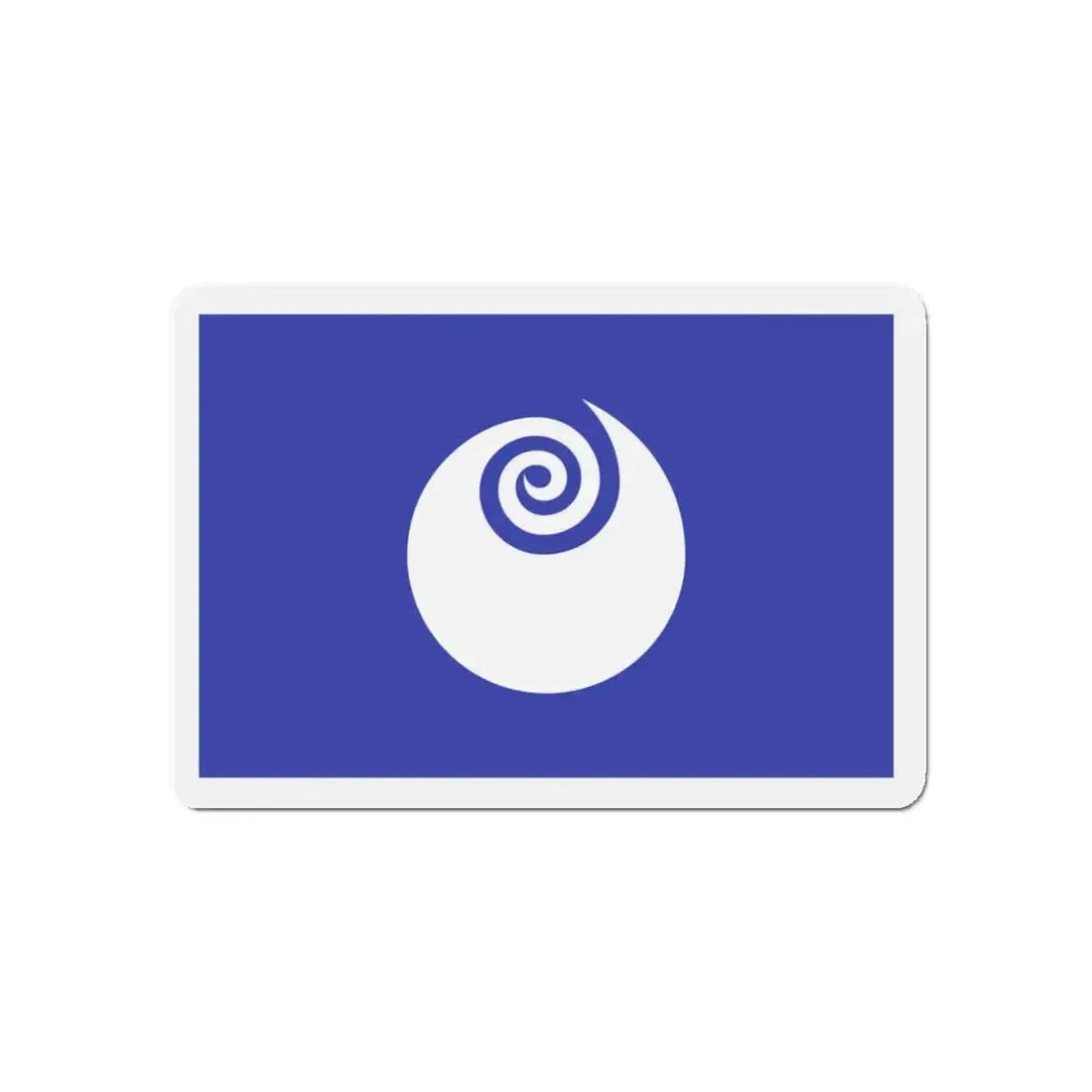Flag of Ibaraki Prefecture Japan - Refrigerator Magnet 5 Inch - The Sticker Space