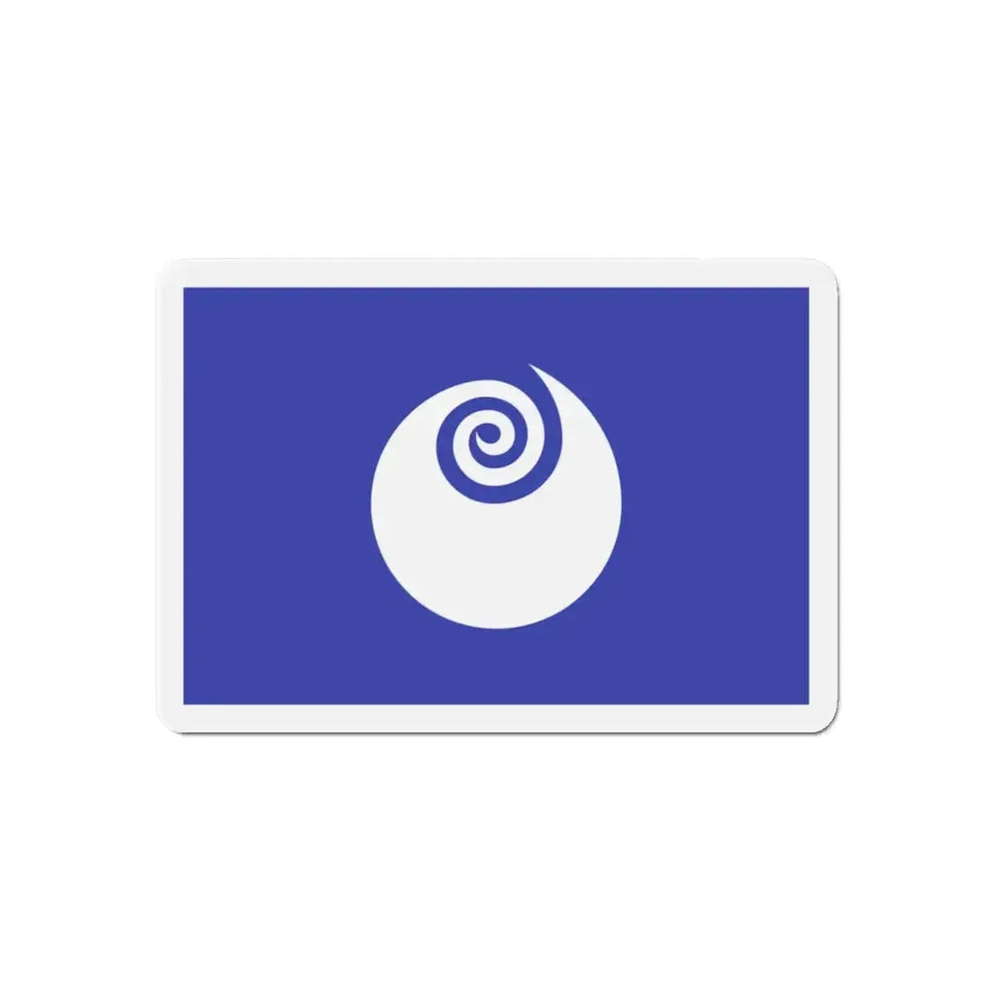Flag of Ibaraki Prefecture Japan - Refrigerator Magnet 6 Inch - The Sticker Space