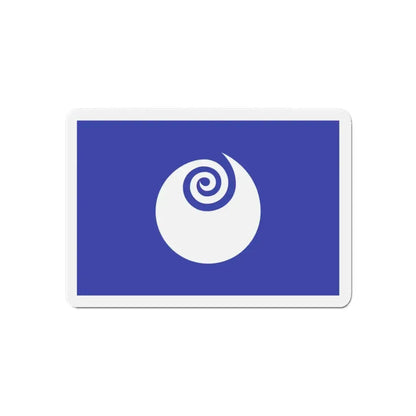 Flag of Ibaraki Prefecture Japan - Refrigerator Magnet 6 Inch - The Sticker Space