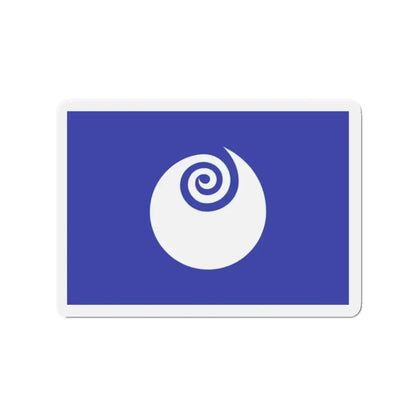 Flag of Ibaraki Prefecture Japan - Refrigerator Magnet - The Sticker Space