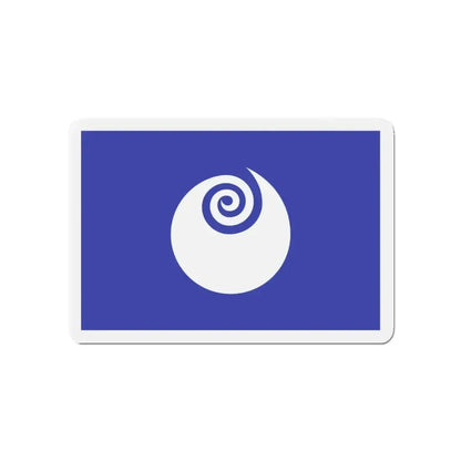 Flag of Ibaraki Prefecture Japan - Refrigerator Magnet - The Sticker Space