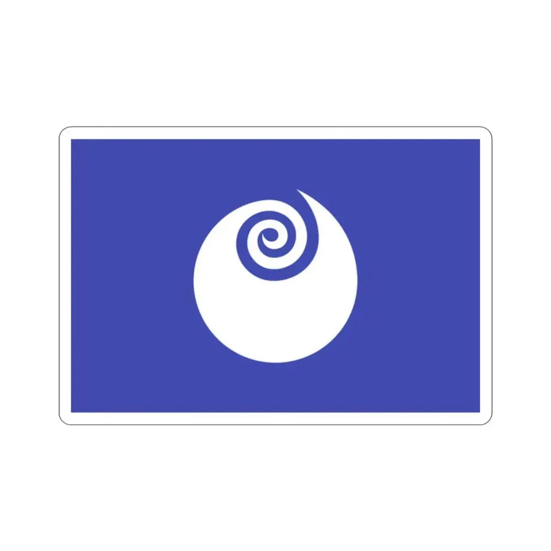Flag of Ibaraki Prefecture Japan STICKER Vinyl Die-Cut Decal 2 Inch - The Sticker Space