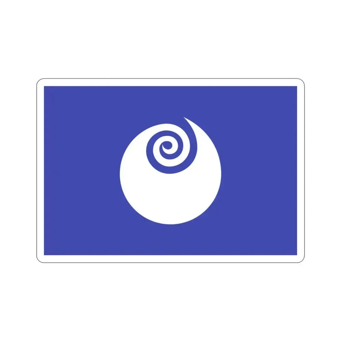 Flag of Ibaraki Prefecture Japan STICKER Vinyl Die-Cut Decal 3 Inch - The Sticker Space