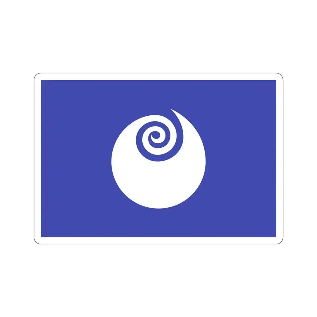 Flag of Ibaraki Prefecture Japan STICKER Vinyl Die-Cut Decal 4 Inch - The Sticker Space