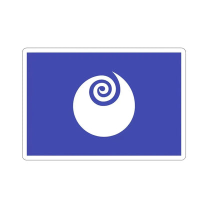 Flag of Ibaraki Prefecture Japan STICKER Vinyl Die-Cut Decal 4 Inch - The Sticker Space