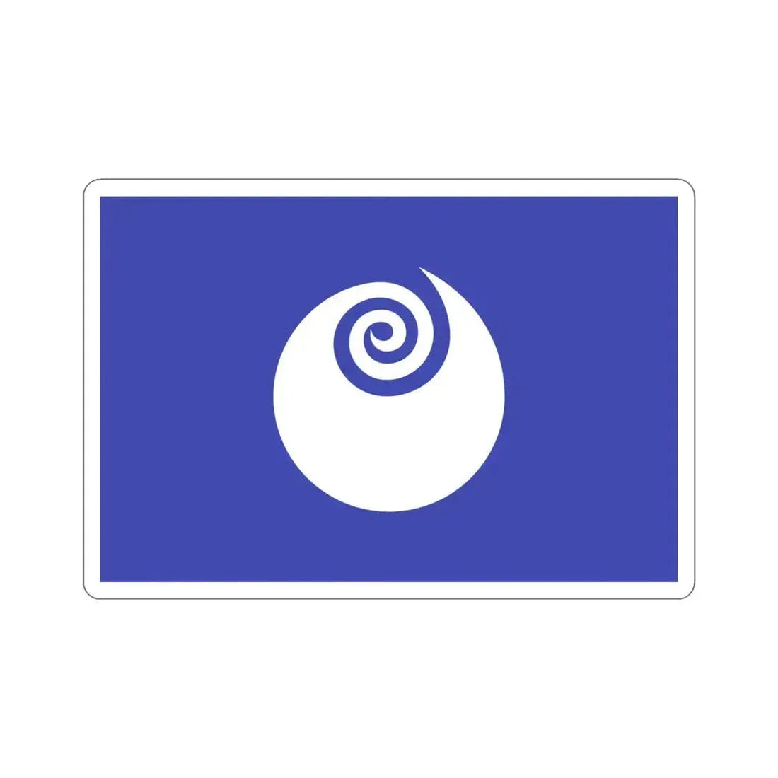 Flag of Ibaraki Prefecture Japan STICKER Vinyl Die-Cut Decal 5 Inch - The Sticker Space