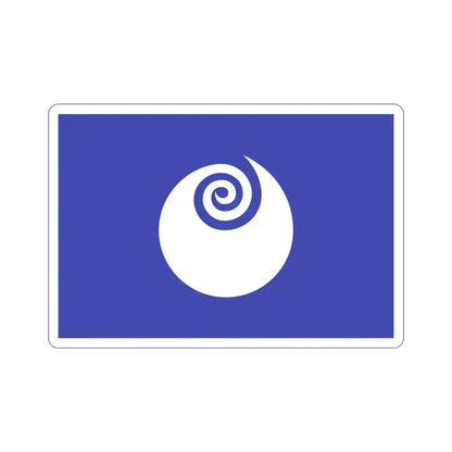 Flag of Ibaraki Prefecture Japan STICKER Vinyl Die-Cut Decal 5 Inch - The Sticker Space