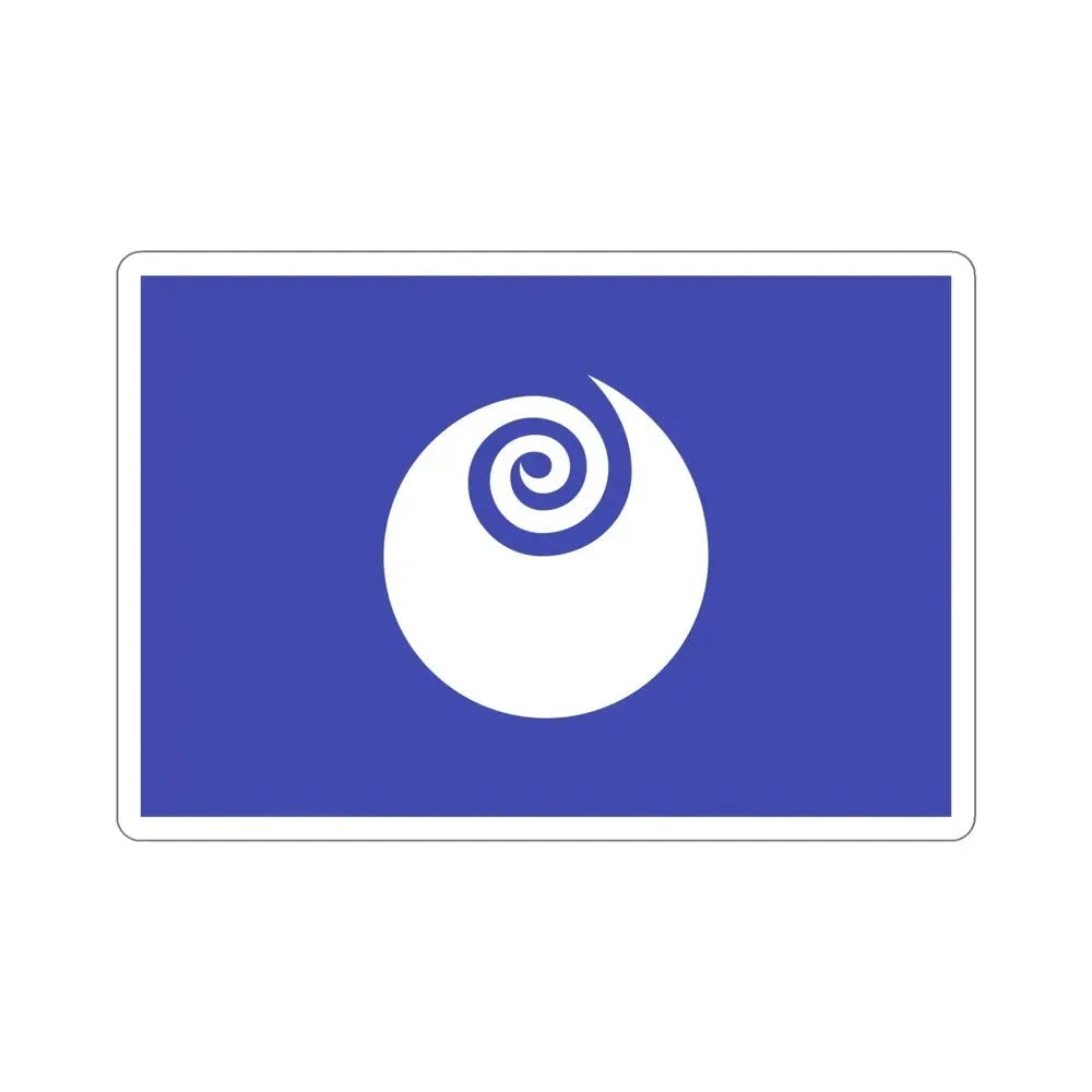 Flag of Ibaraki Prefecture Japan STICKER Vinyl Die-Cut Decal - The Sticker Space
