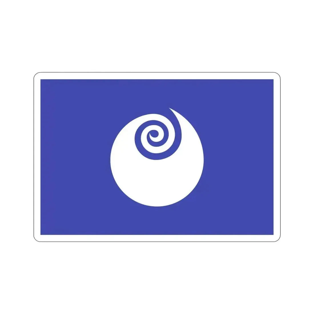 Flag of Ibaraki Prefecture Japan STICKER Vinyl Die-Cut Decal - The Sticker Space