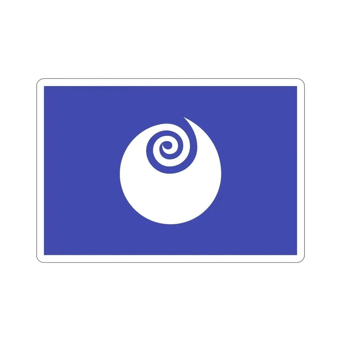 Flag of Ibaraki Prefecture Japan STICKER Vinyl Die-Cut Decal - The Sticker Space