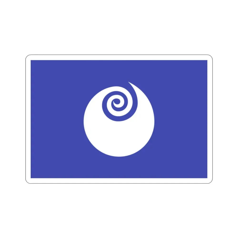 Flag of Ibaraki Prefecture Japan STICKER Vinyl Die-Cut Decal - The Sticker Space