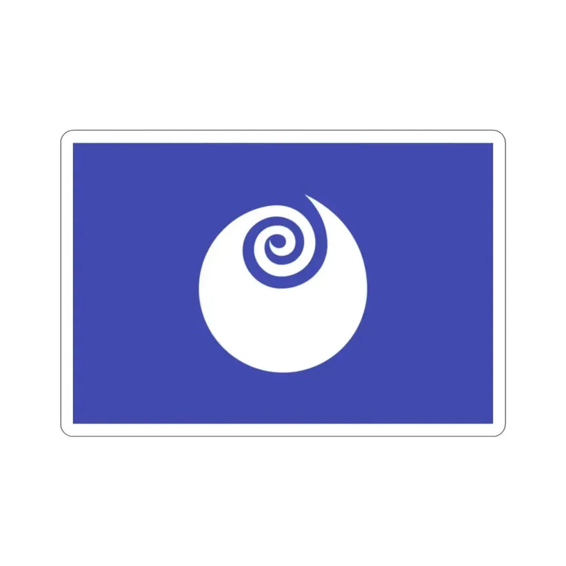 Flag of Ibaraki Prefecture Japan STICKER Vinyl Die-Cut Decal - The Sticker Space