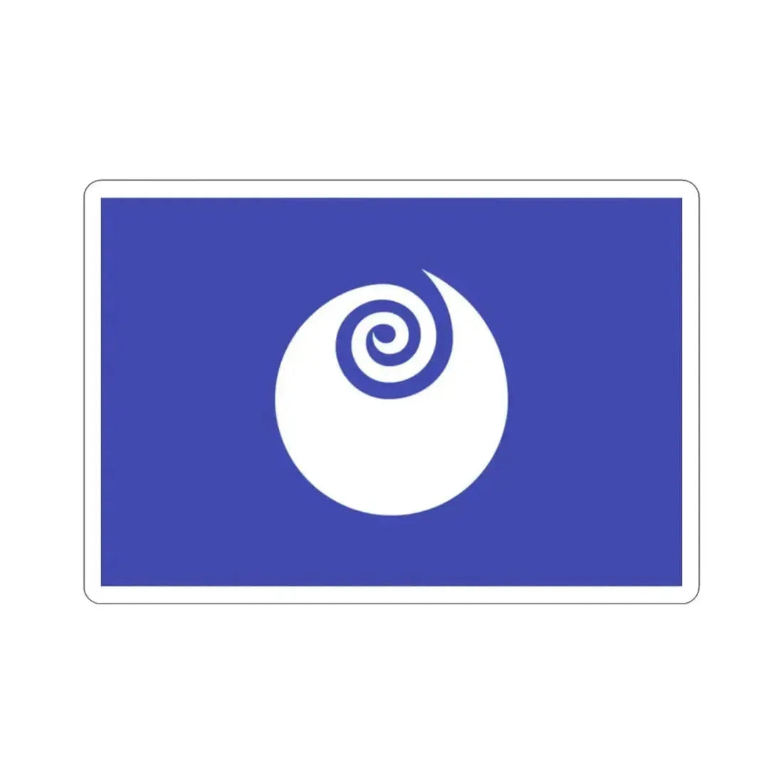 Flag of Ibaraki Prefecture Japan STICKER Vinyl Die-Cut Decal - The Sticker Space