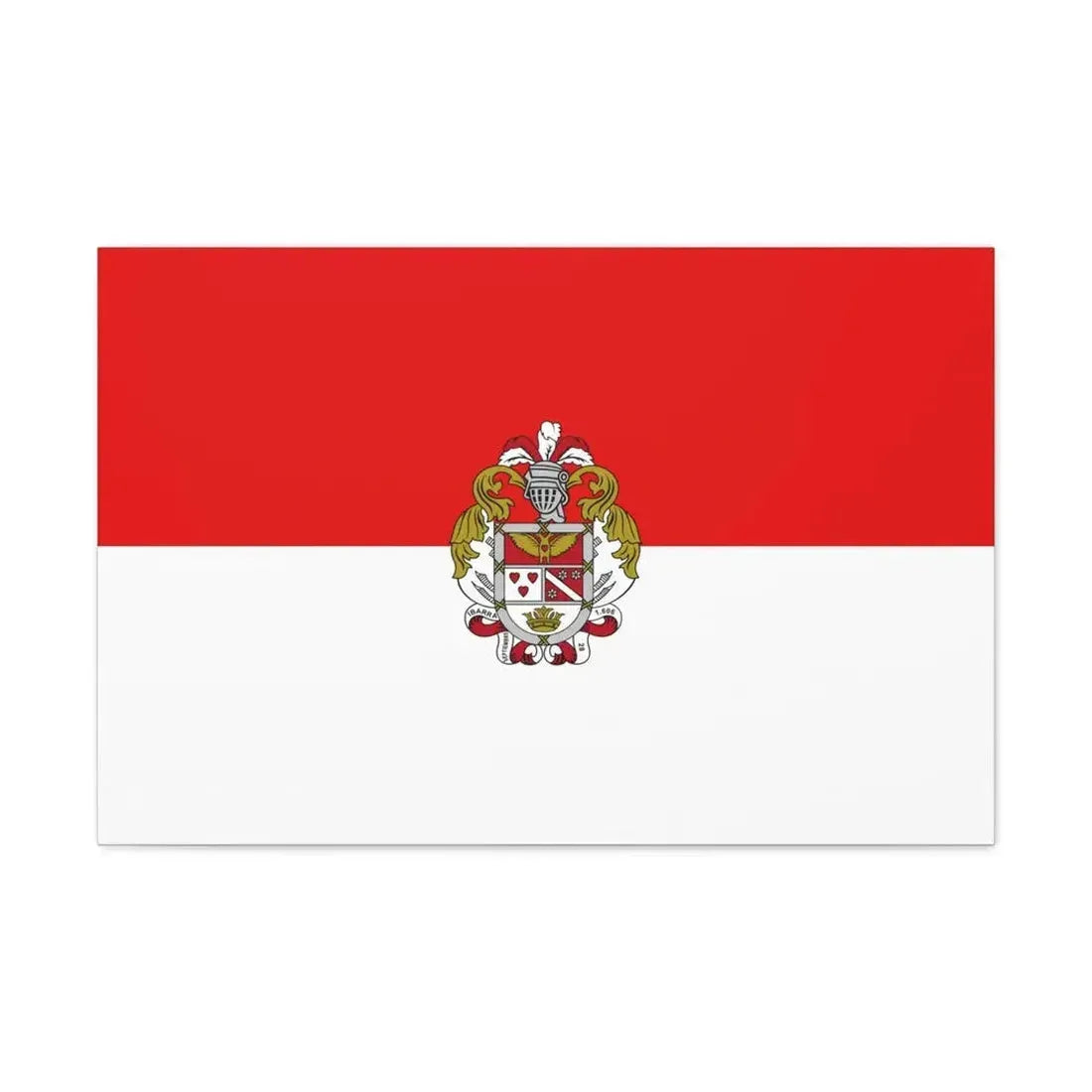 Flag of Ibarra Ecuador - Canvas Wall Art - The Sticker Space