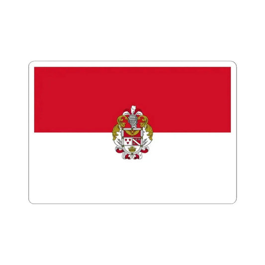 Flag of Ibarra Ecuador (Ecuador) STICKER Vinyl Kiss-Cut Decal 2 Inch White - The Sticker Space