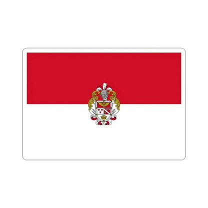 Flag of Ibarra Ecuador (Ecuador) STICKER Vinyl Kiss-Cut Decal 3 Inch White - The Sticker Space