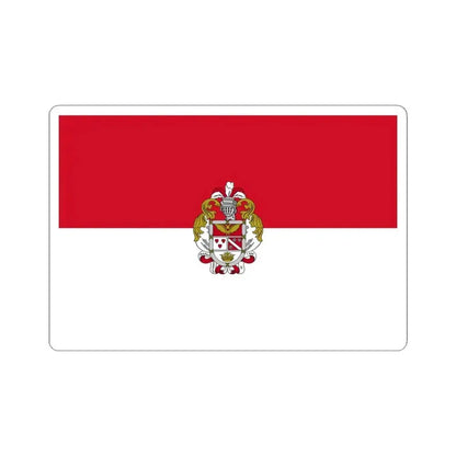 Flag of Ibarra Ecuador (Ecuador) STICKER Vinyl Kiss-Cut Decal 4 Inch White - The Sticker Space