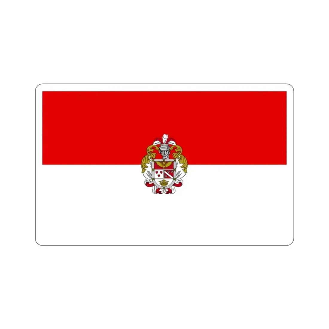 Flag of Ibarra Ecuador STICKER Vinyl Die-Cut Decal 2 Inch - The Sticker Space