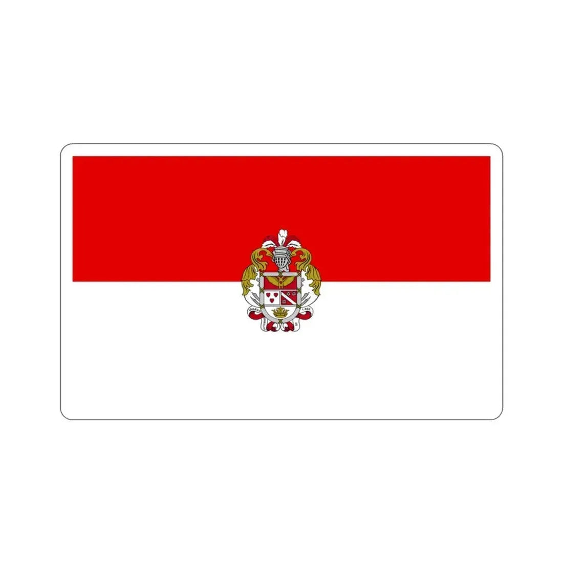 Flag of Ibarra Ecuador STICKER Vinyl Die-Cut Decal 3 Inch - The Sticker Space