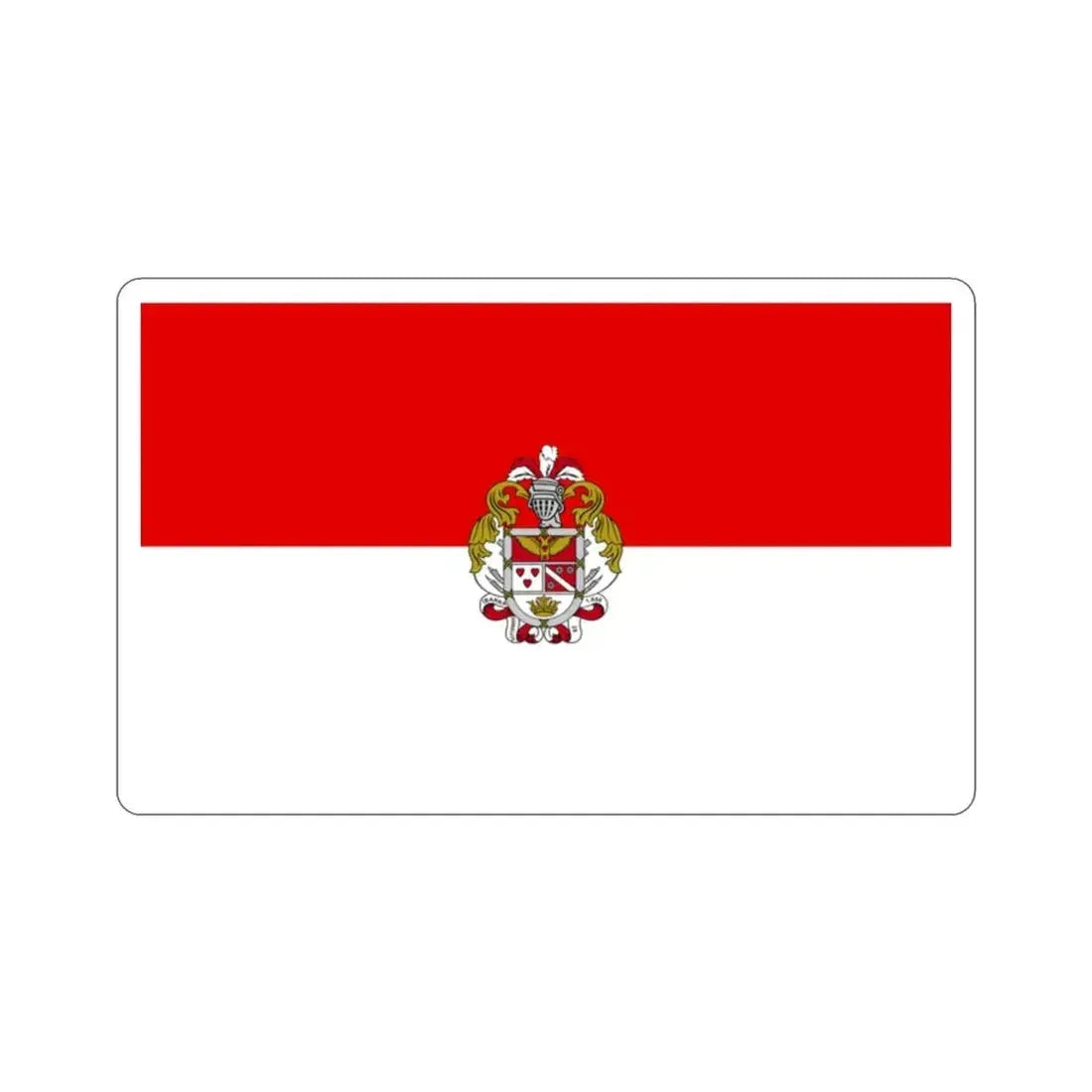 Flag of Ibarra Ecuador STICKER Vinyl Die-Cut Decal - The Sticker Space