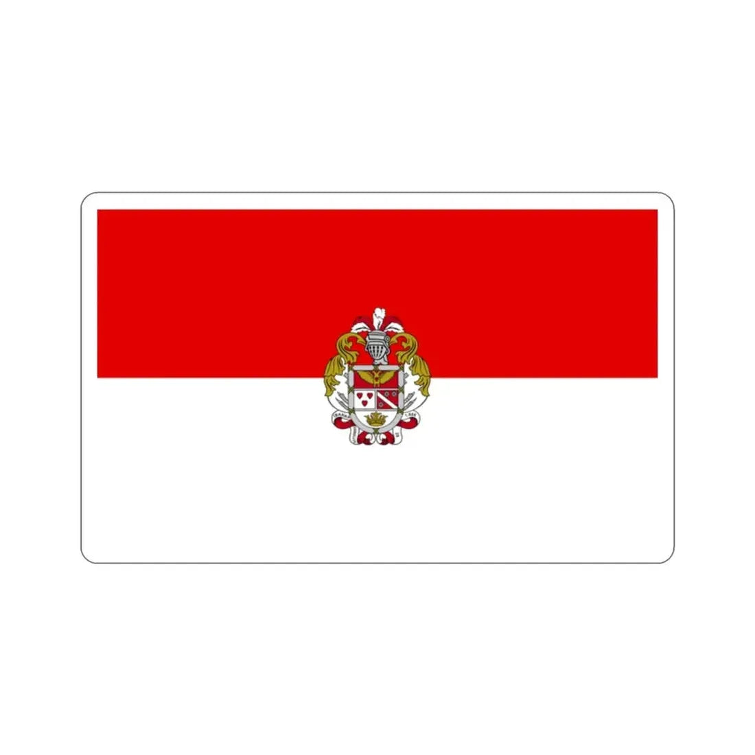 Flag of Ibarra Ecuador STICKER Vinyl Die-Cut Decal - The Sticker Space