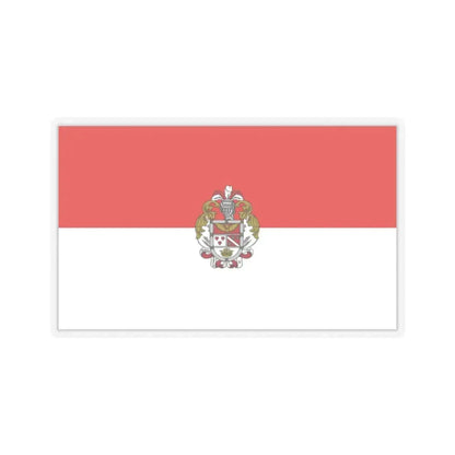 Flag of Ibarra Ecuador - STICKER Vinyl Kiss-Cut Decal 2 Inch Transparent - The Sticker Space