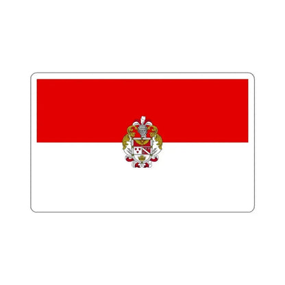 Flag of Ibarra Ecuador - STICKER Vinyl Kiss-Cut Decal 6 Inch White - The Sticker Space