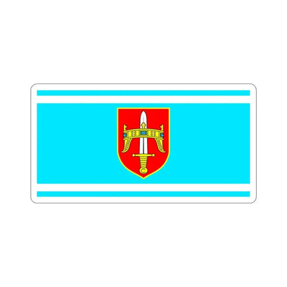 Flag of Šibenik Knin County Croatia STICKER Vinyl Die-Cut Decal 2 Inch - The Sticker Space